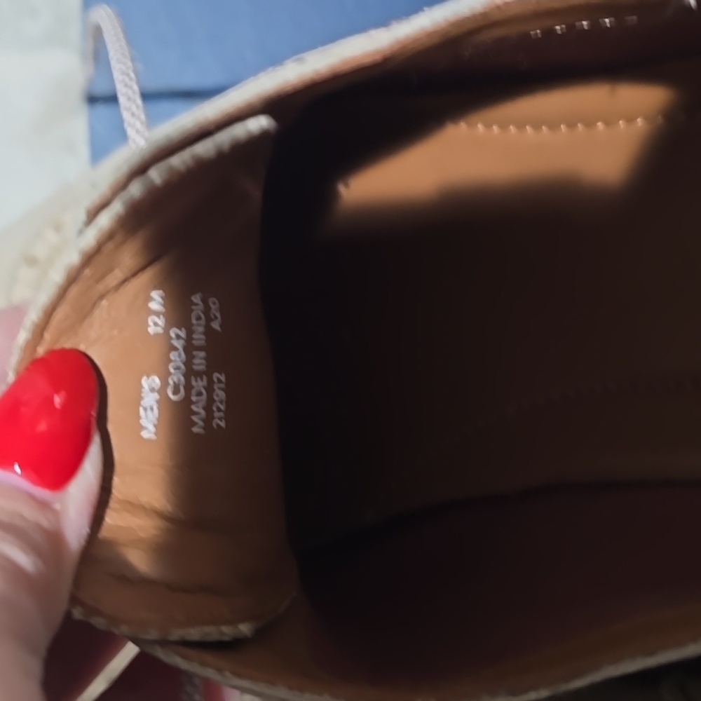 Wingtip suede Cole Haan men's shoes. Size 12 - Picture 3 of 7